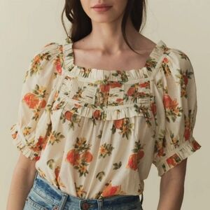 DOEN Frances Floral Top